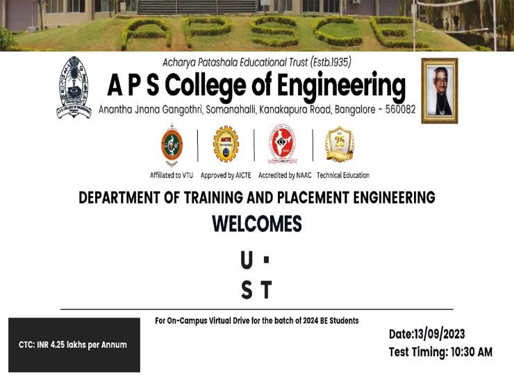 APSCE Bangalore